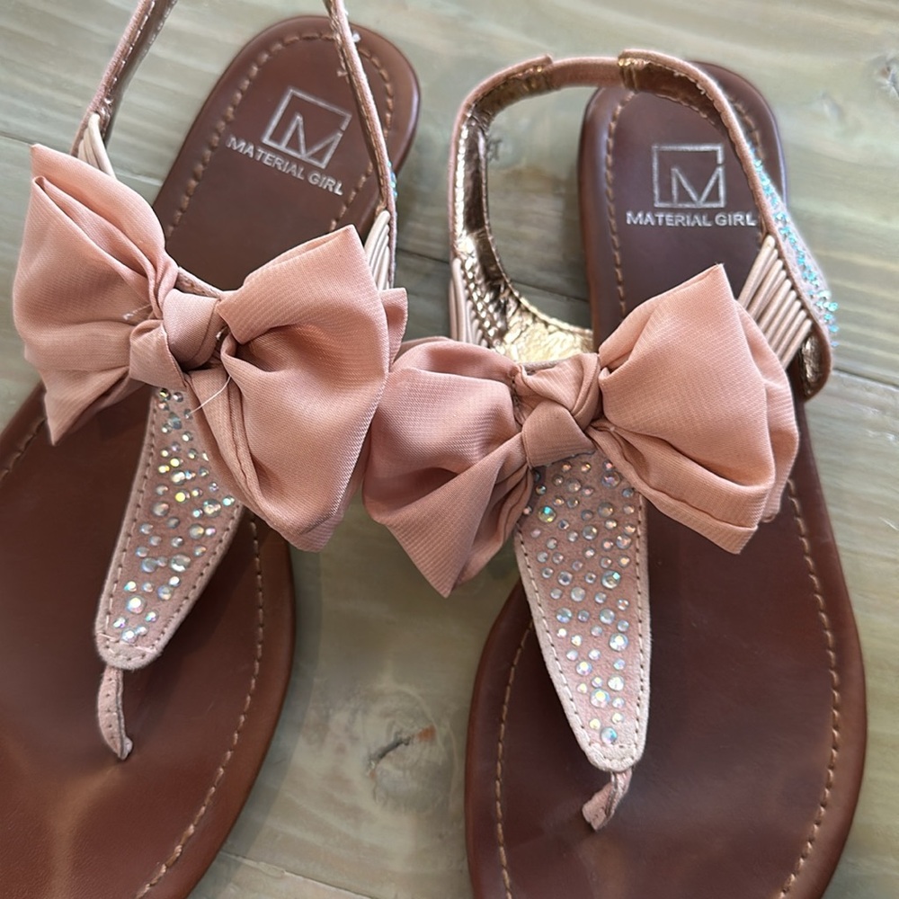 Material Girl bow sandals - Picture 3 of 3